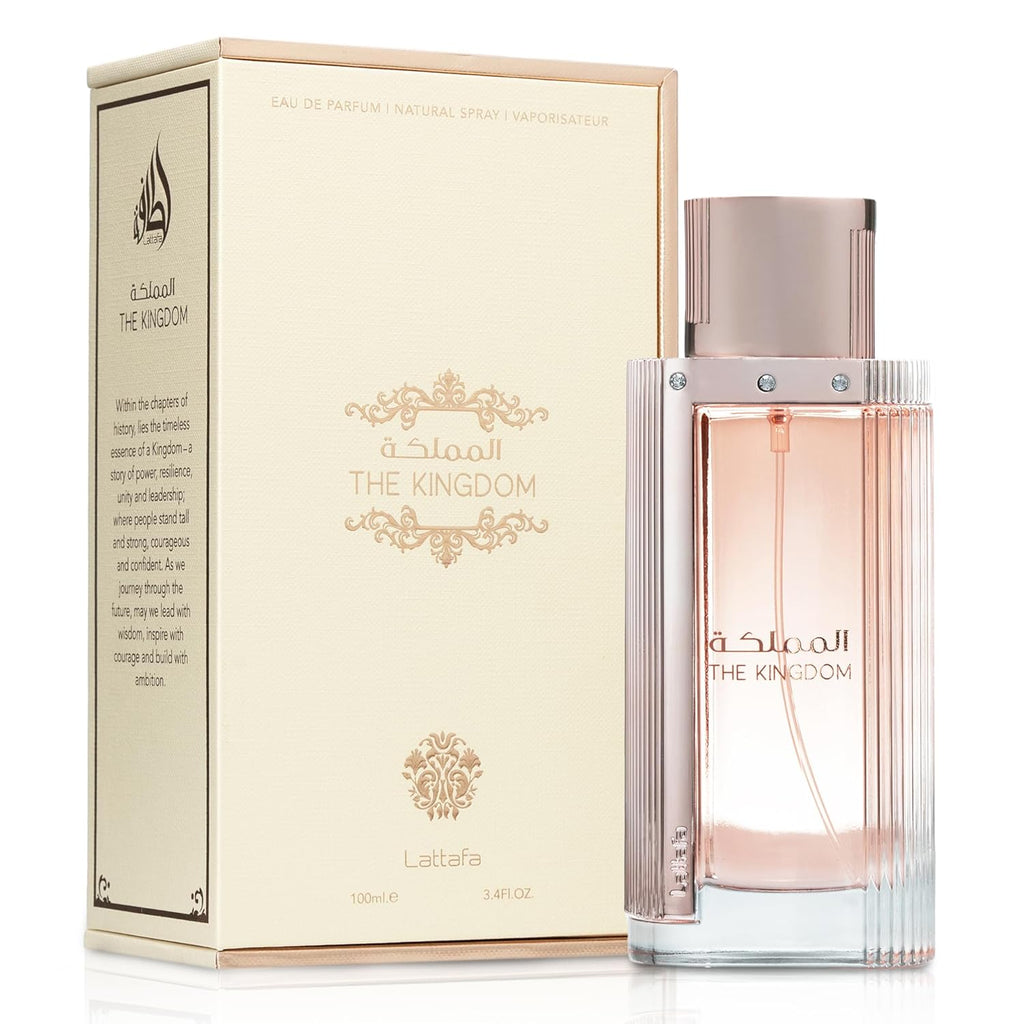 Lattafa The Kingdom Eau De Parfum Spray for Women, 3.4 Ounce
