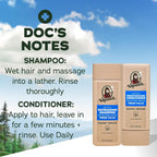 Dr. Squatch Men'S Natural Shampoo And Conditioner Set – Sulfate & Paraben Free Natural Shampoo And Conditioner For Men – Scalp Nourishing Formula – Fresh Falls (11 Fl Oz, 2-Pack)