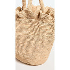 Loeffler Randall Women'S Cyrus Raffia Woven Tote With Ruffle