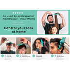 Cut Your Own And Other'S Hair At Home The Easy Way | Diy Haircut Tool For Everyone | Use With Your Hair Clippers For Clean, Even Trims Every Time With Grip And Trim.