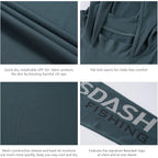 Bassdash Upf 50+ Men’S Uv Sun Protection Long Sleeve Performance Fishing Hoodie Hooded Shirts