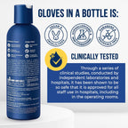 Gloves In A Bottle Shielding Lotion – Long-Lasting Barrier Moisturizer for Dry, Cracked Hands & Sensitive Skin | Non-Greasy, Fragrance Free Lotion | Safe for Men, Women & Babies 6 Months+ | 8 oz