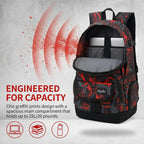 Rickyh Style School Backpack Travel Bag For Men & Women Lightweight College