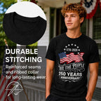 250 Anniversary Usa Shirts: 1776-2026 We The People 250Th Birthday Patriotic American Flag T-Shirt 4Th Of July Shirt