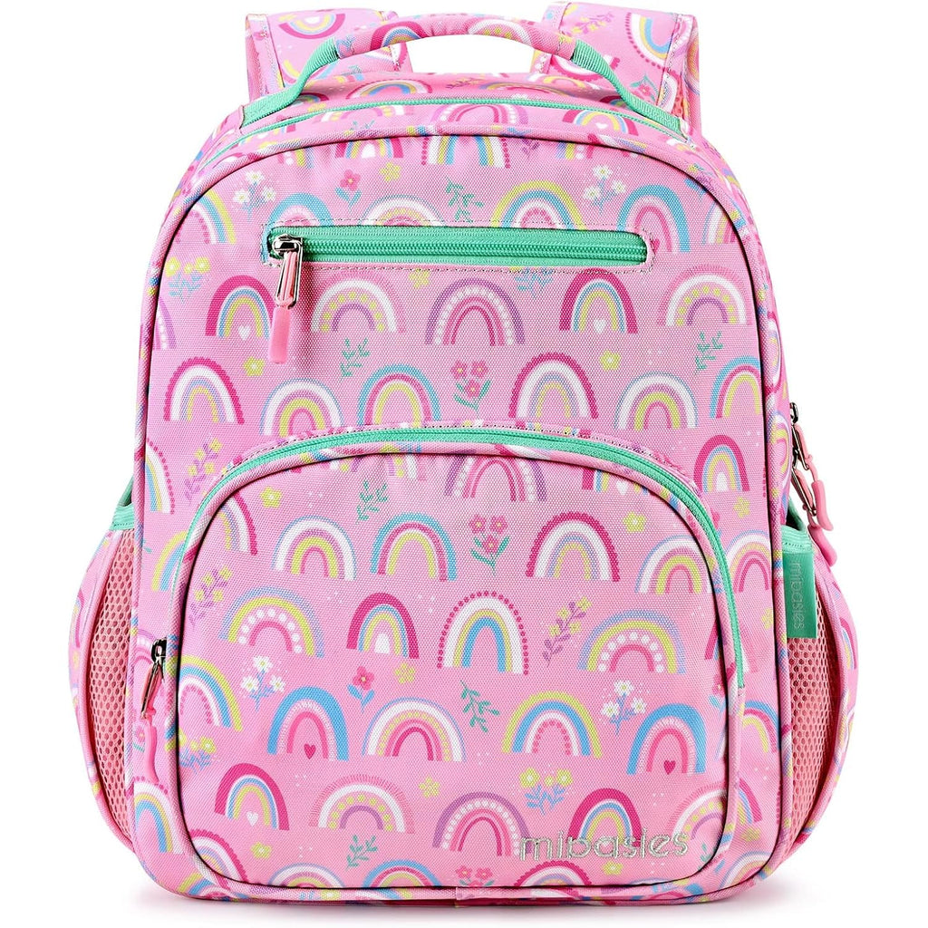 Girls Backpack 5-8: Lightweight Kids Backpacks For Girls - Girl Bookbag For Elementary School - Rainbow Pink