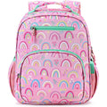 Girls Backpack 5-8: Lightweight Kids Backpacks For Girls - Girl Bookbag For Elementary School - Rainbow Pink