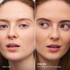 Clarins Skin Illusion Longwear Full Coverage Foundation|Luminous Matte Finish|24H Hold and 24H Hydration|Natural Looking|Transfer, Sweat and Smudge Proof| Contains Hyaluronic Acid|1 Fl Oz