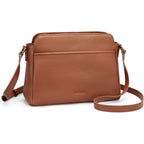 Befen Anti-Theft Crossbody Bag For Women Genuine Leather, Small Cross Body Shoulder Handbags With Rfid Card Slots