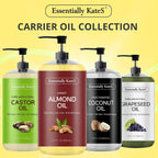 Essentially Kates Sweet Almond Oil 16.9 Fl Oz - 100% Pure And Natural And Cold Pressed
