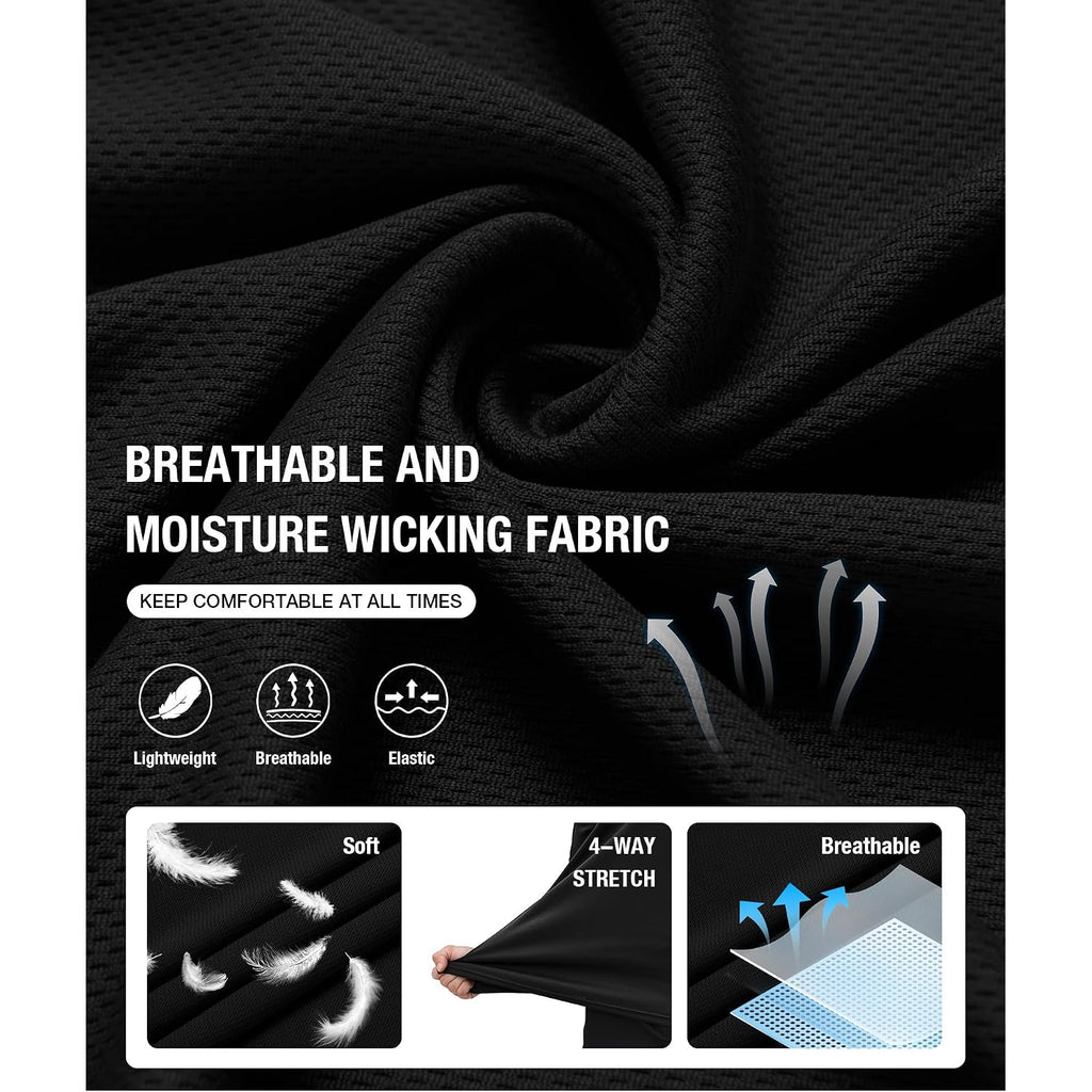 Scodi 5 Pack Mens Pocket Polo Shirts Short Sleeve Multipack Golf Shirt For Men Moisture Wicking Casual Athletic Work T-Shirts