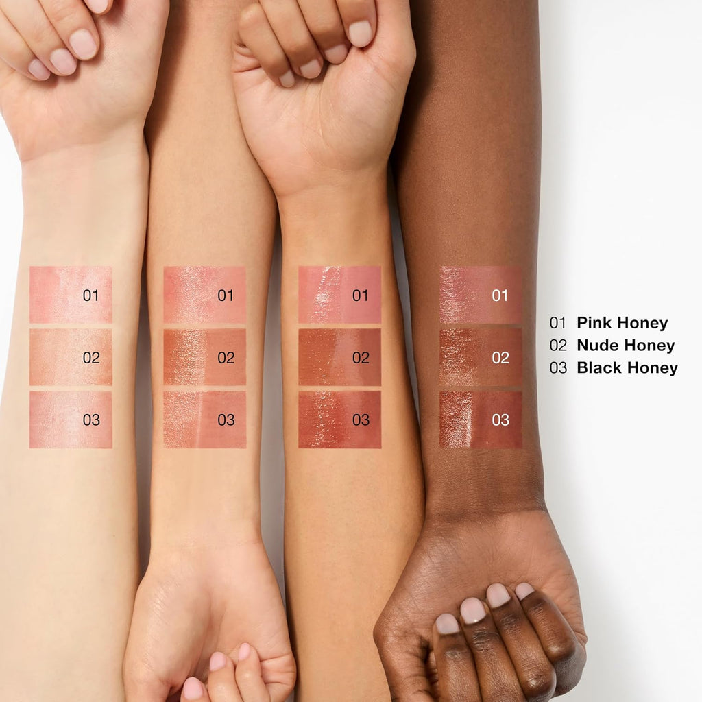 Clinique Almost Lipstick Tinted Lip Balm In 3 Iconic Shades Black Honey, Pink, And Nude Honey | Sheer + Lightweight