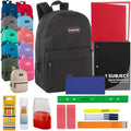 24 Pack Bulk Backpacks With School Supplies For Kids - Trailmaker Wholesale Backpack And School Supplies Kits