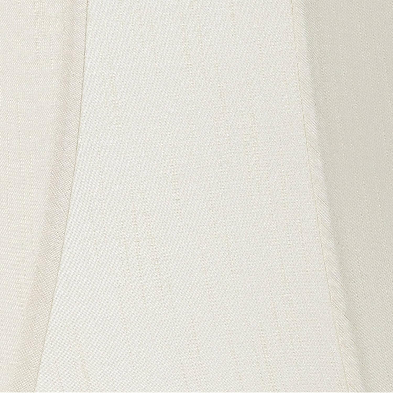 Set Of 2 Bell Lamp Shades Cream Curve Cut Corner Large 11" Top X 18" Bottom X 15" High Spider With Replacement Harp And Finial Fitting - Imperial Shade
