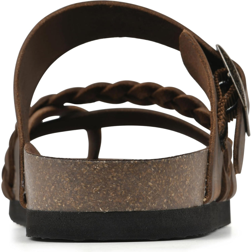 White Mountain Women'S Hazy Braided Footbed Sandal