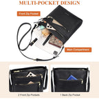 Crossbody Bags For Women Leather Purses For Ladies With Multiple Pockets