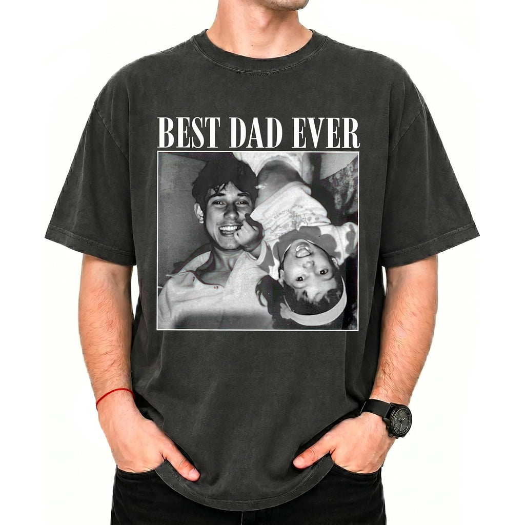 Personalized Dad Photo Shirt, Hoodie, Sweatshirt, Dad Gifts, Grandpa Gifts, Father'S Day, Christmas