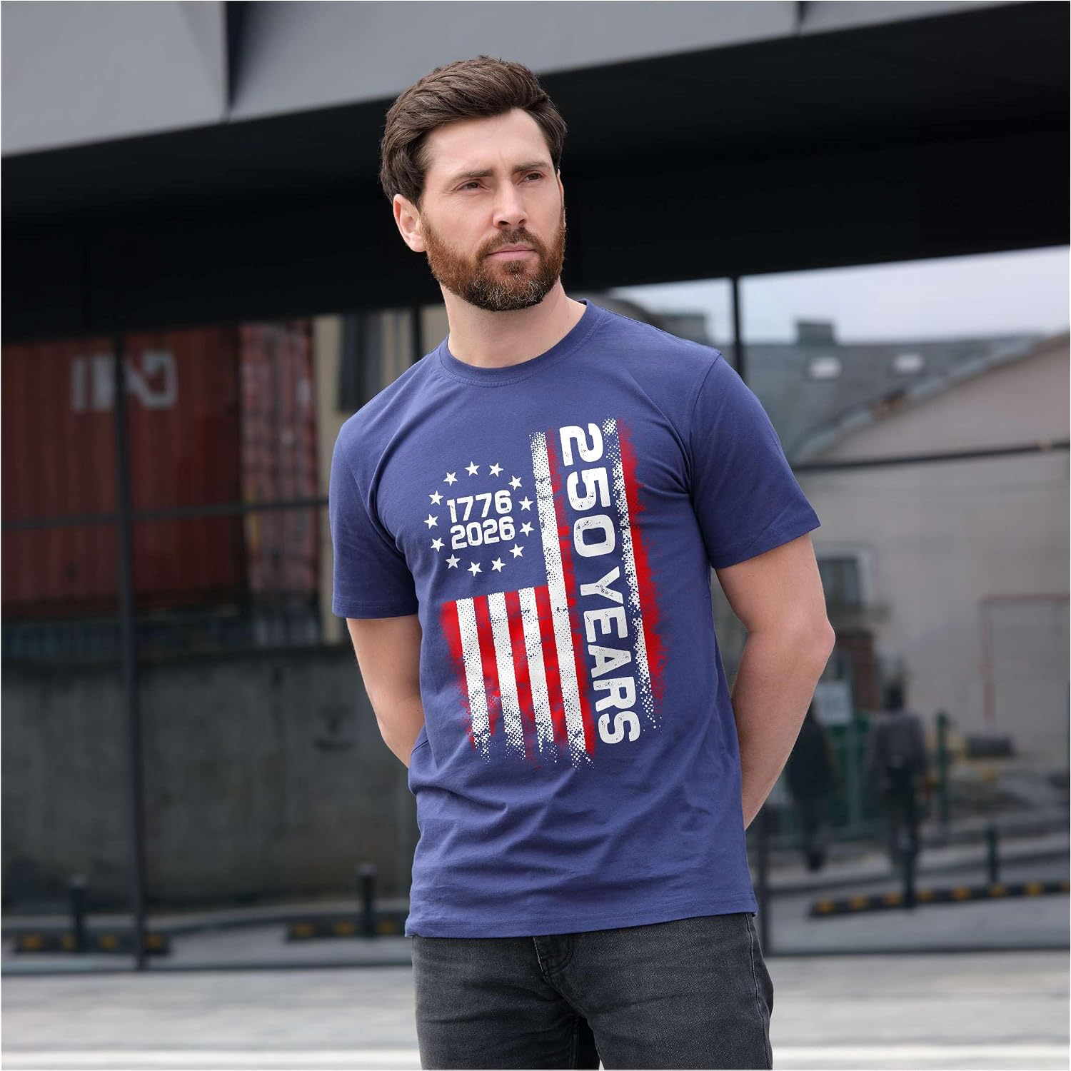 Silver Lake T-Shirts 4Th Of July Us 250 Years Birthday T-Shirt Independence Day Flag 1776-2026 Freedom Tee