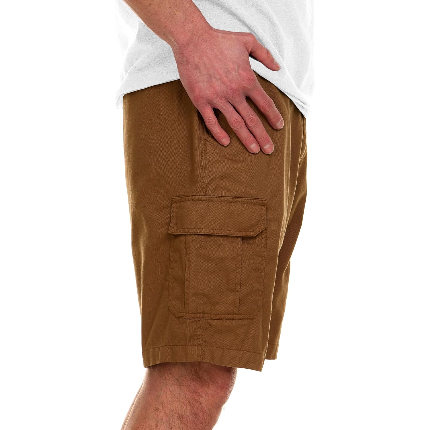 Wrangler Cargo Shorts For Men Big And Tall - Stretch Twill Casual Shorts