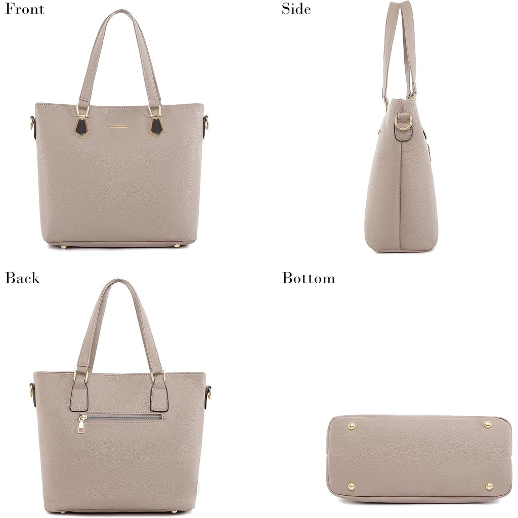 OTMIPIML Purses and Handbags for Women Synthetic Leather Tote Crossbody Bags Satchel Purses Set 6pcs | Set, 6pcs, Set, 6pcs