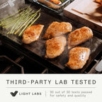 Made In Cookware | Carbon Steel Griddle | Professional Cookware | Crafted in Sweden | Induction Compatible