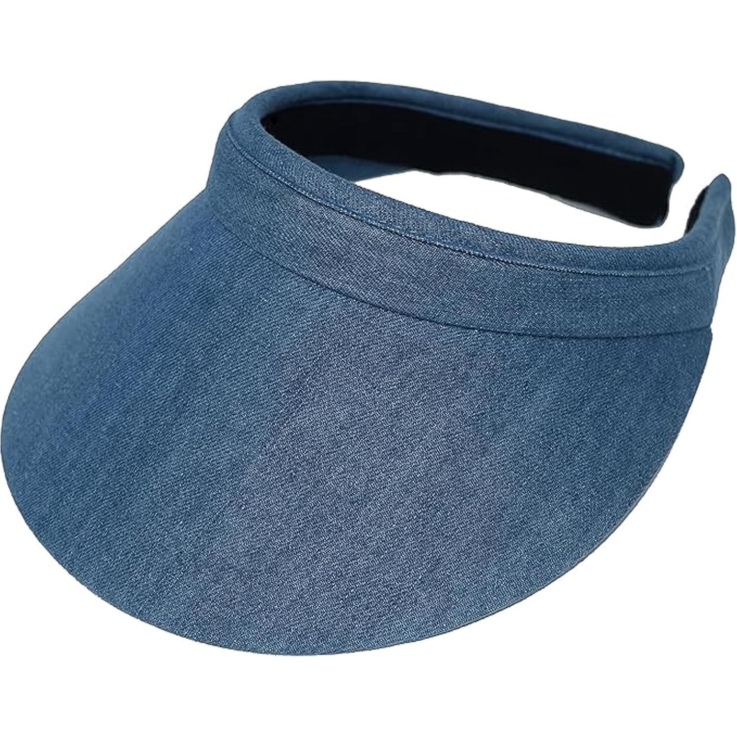 Cushees Slip-On Visor [733], Denim, One Size