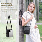 befen Genuine Leather Crossbody Bags for Women, Cell Phone Cross body Purse Bag with RFID Blocking Card Slots