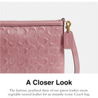Coach Women's Legacy Zip Top Crossbody in Signature Leather