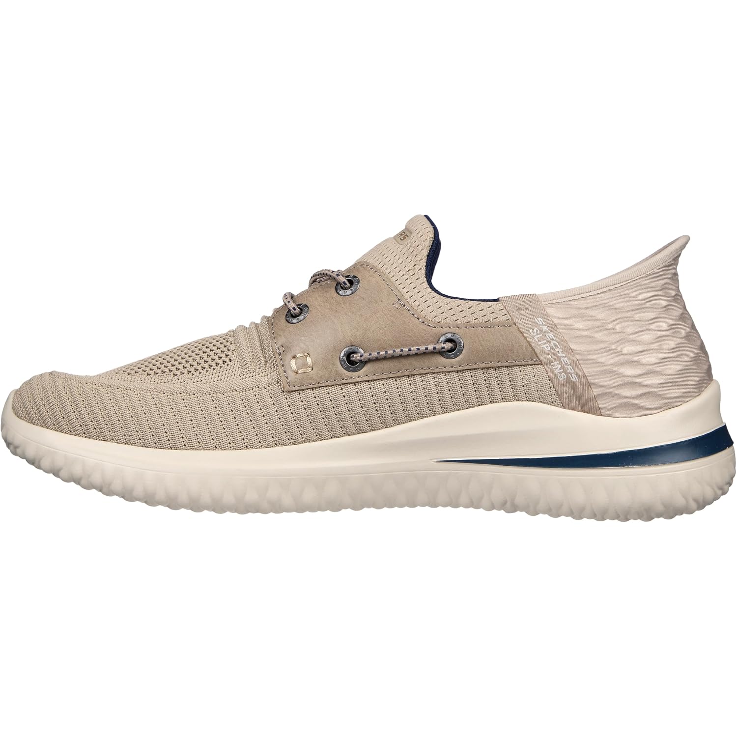 Skechers Men'S Streetwear Delson 3.0 - Roth Low Profile Bungee Lace Slip-Ins