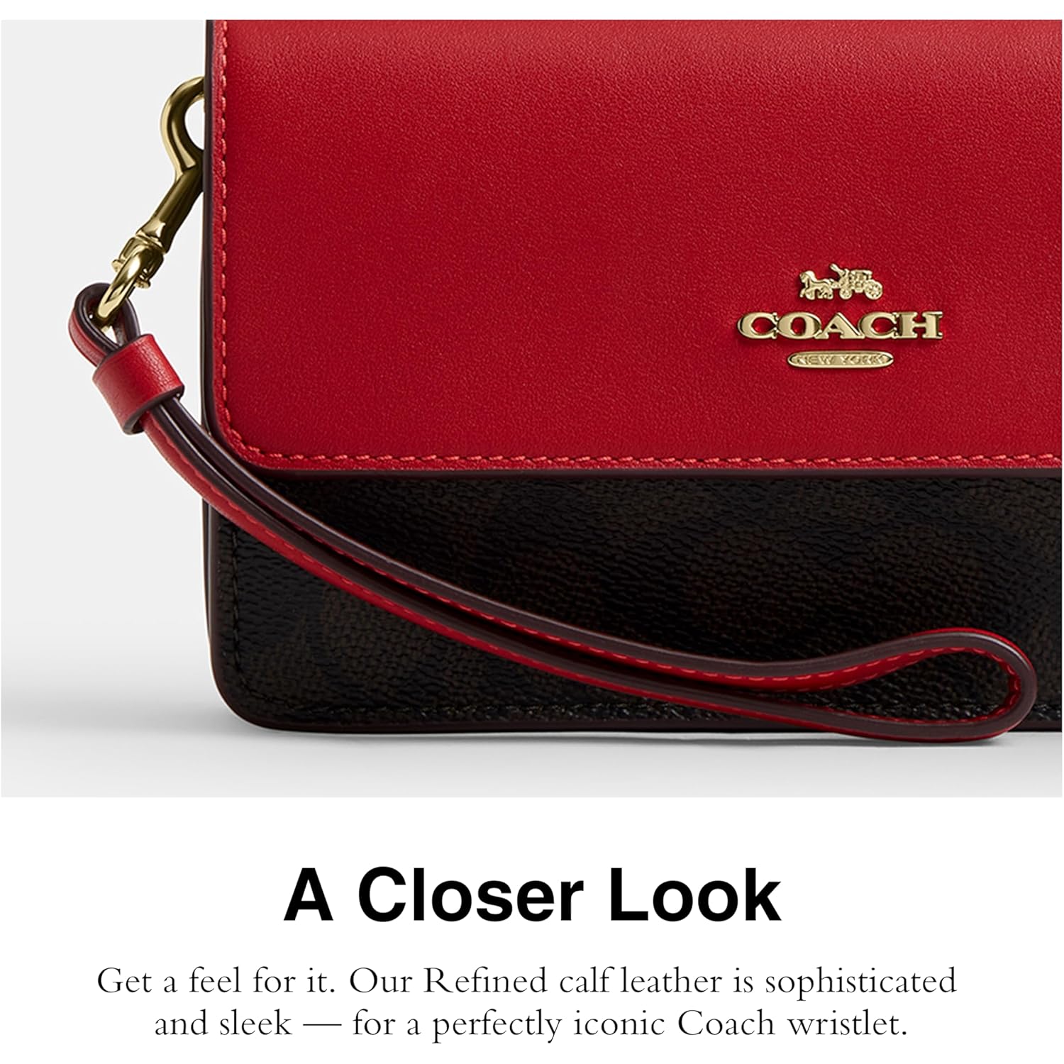 Coach Women's Foldover Wristlet