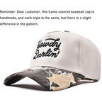 Howdy Darlin' Vintage Hat Two-Tone Funny Trucker Hat Trendy Embroidered Baseball Cap for Women Men Camo
