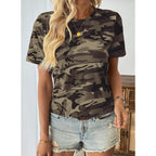 EVALESS Womens Summer Tops Casual Graphic Tees Crewneck Short Sleeve Shirts Spring 2026 Fashion T Shirts