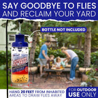 Fly Bait Fly Trap Refill Packets 6X1Oz. Non Toxic Dissolvable Granules Work With All Reusable Flies Traps Outdoors Attractant. Flies Trap Bait Magnet Ranch Flytrap Outdoors. Cebo Para Moscas