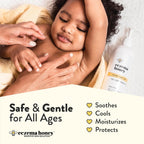 Eczema Honey Oatmeal Body Lotion - Hand & Body Cream For Eczema Relief - Natural Dry Skin Repair (16 Oz)