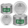 52 Pcs Canning Lids, Regular & Wide Mouth Mason Jar Lids Set, Canning Jar Lids For Ball & Kerr, Redefining Leak-Proof With Perfect Airtight Seal, Compatible With Electric Vacuum Sealers