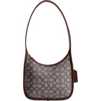 Coach Curve Zip Bag in Signature Jacquard