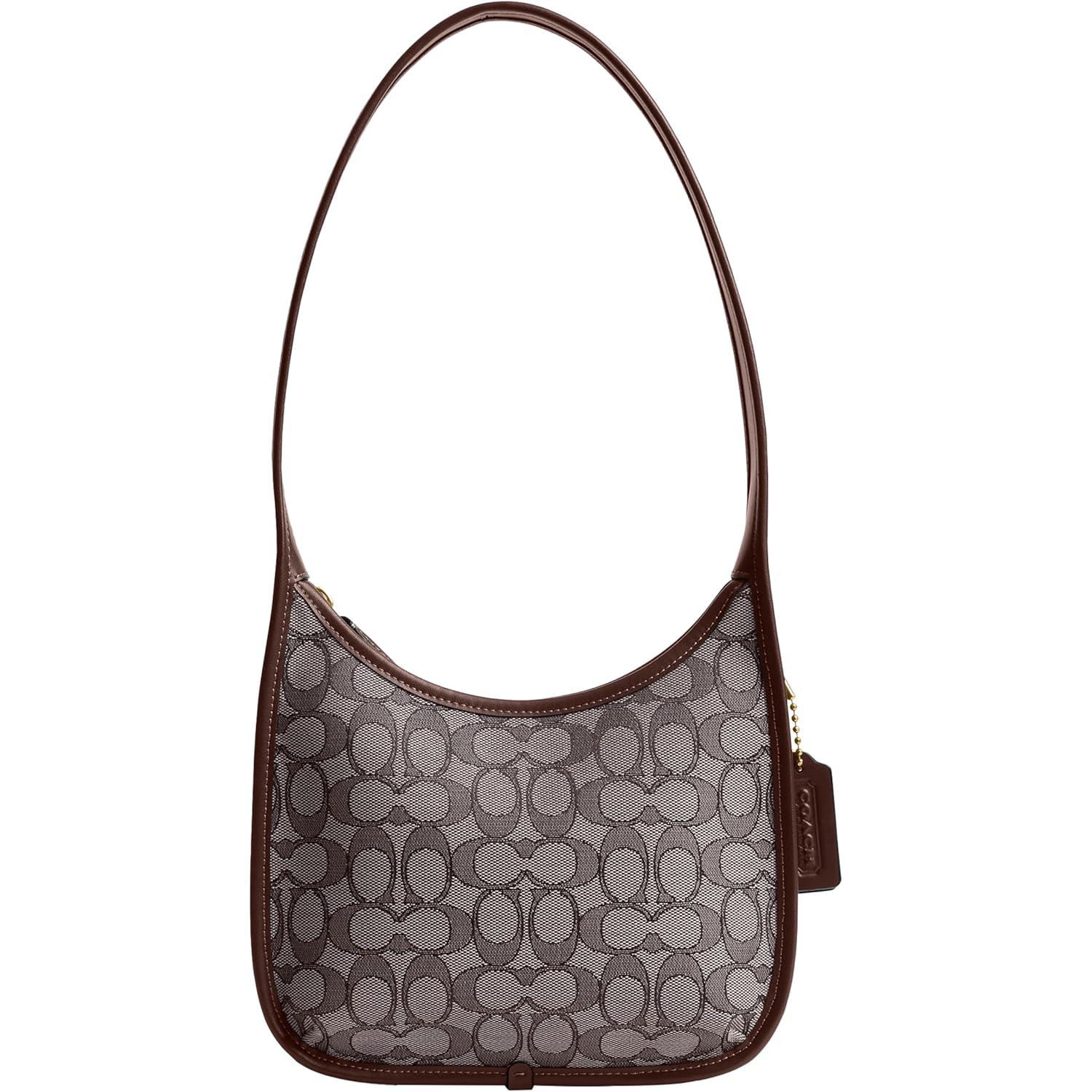 Coach Curve Zip Bag in Signature Jacquard