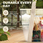 Handy Laundry Clear Bag for Stadium Events - Large Transparent Tote - Clear Purse for Women, Work, Beach & Shopping