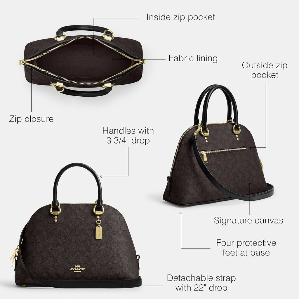 COACH Unisex Katy Satchel