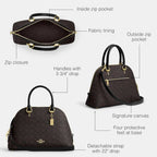 COACH Unisex Katy Satchel