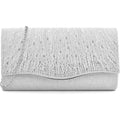 Clutch Purses For Women, Formal Evening Bags Suede Shoulder Envelope Party Handbags Wedding Cocktail Prom Clutches