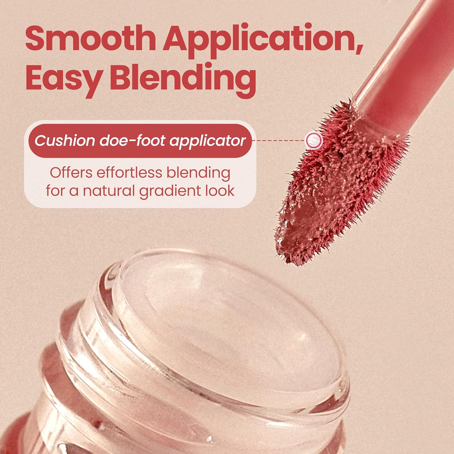 Peripera Ink the Velvet Lip Tint - High Pigment Color, Longwear, Weightless, Not Animal Tested, Gluten-Free, Paraben-Free (028 MAUVEFUL NUDE)