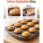 Bake Choice Non-Stick 200Pcs Standard Cupcake Liners For Baking, Natural, Food-Grade Cupcake Wrapper, Greaseproof Parchment Muffin Liners