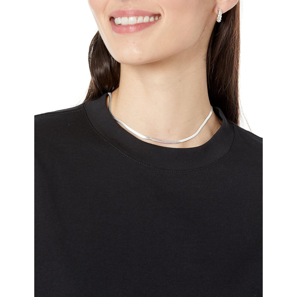 Amazon Essentials Women'S Organic Cotton Drop Shoulder Relaxed Boxy Short-Sleeve T-Shirt (Available In Plus Size)