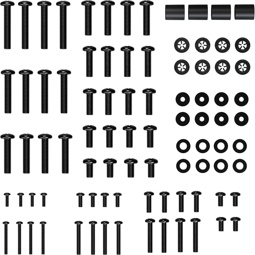 Echogear Universal Tv Mount Hardware Pack - Replacement Hardware Mounting Kit For Tvs Up To 80" - Includes M4, M5, M6 & M8 Screws