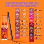 Nyx Professional Makeup Duck Plump High Pigment Lip Gloss, Lip Plumper Gloss With Spicy Ginger - Brown Of Applause