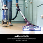 Shark Nv752 Rotator Powered Lift-Away Truepet Upright Vacuum With Hepa Filter, Large Dust Cup Capacity, Led Headlights, Upholstery Tool, Perfect Pet Power Brush & Crevice Tool, Bordeaux