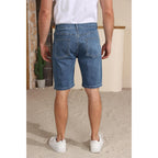 Men'S Jean Shorts Summer Casual Stretch Jorts Relaxed Fit Denim Short Pants
