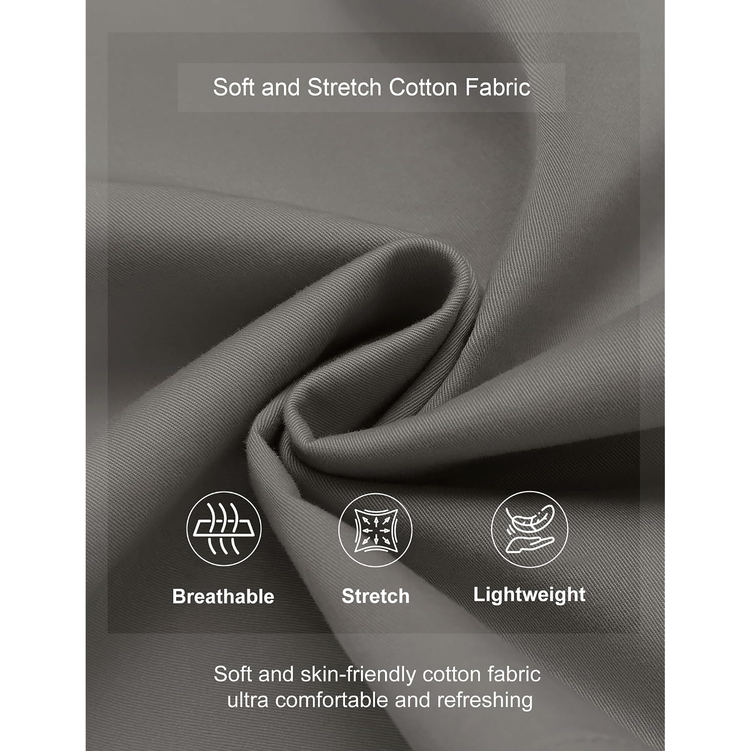 Coofandy Men'S Casual Shorts Cotton Elastic Waist Drawstring Shorts Lightweight Summer Beach Shorts