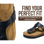 Project Cloud Womens Sandals 100% Genuine Leather Thong Sandals For Women - Memory Foam Insole Women Sandals - Non-Slip Flip Flops For Women - Lightweight Sandals Women Footwear 2026