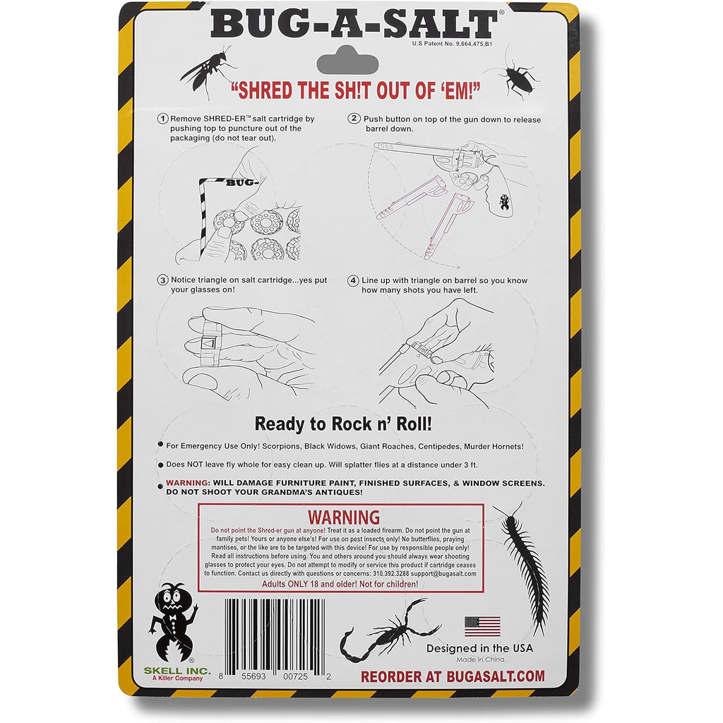 Bug-A-Salt Shred-Er Salt Cartridges